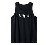 Air Hockey Player Air Hockey Heartbeat Tank Top