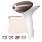 Epilateur à lumière pulsée Philips Lumea Series 9900 BRI951/01 Blanc et Rose