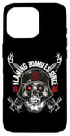 Coque pour iPhone 16 Pro Zombie Army Flaming Zombies depuis 1946