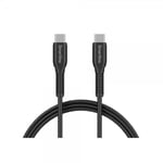 Smartline Kabel USB-C till USB-C Strong Cable 2m Svart