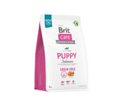 Brit Care Grain-free Puppy Lohi viljaton kuivaruoka pennuille, 3 kg