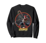 Marvel Infinity War Spider-Man Iron Circle Sweatshirt