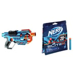 Nerf Elite 2.0, Blaster Commander RC-6, 12 fléchettes, Barillet Rotatif, Jouet pour Enfants & Elite 2.0, Recharge de 20 fléchettes en Mousse Nerf Elite 2.0 Officielles