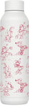 Quokka Bouteille isotherme en acier inoxydable Solid White 630 ml Minnie Sketch