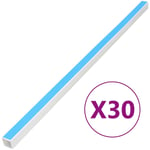 Kabelkanal vidaxl - Självhäftande 30x15 mm 30 m pvc x 15 vit