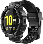 SUPCASE Unicorn Beetle Pro Rugged Protective Case with Strap Bands for 44 mm Galaxy Watch Active 2 2019 Release, Black