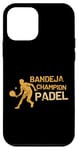 Coque pour iPhone 12 mini Bandeja Champion de Padel