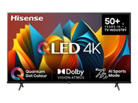 Hisense 75E7nq - 75" Diagonal Klass E7nq Series Led-Bakgrundsbelyst Lcd-Tv - Qled - Smart Tv - Vidaa - 4K Uhd (2160P) 3840 X 2160 - Hdr - Quantum Dot, Direct Led - Svart, Mörkgrå