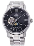 ORIENT STAR RN-AS0001B SUN & MOON 22 Jewels Automatic Mechanical Watch NEW