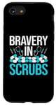 Coque pour iPhone SE (2020) / 7 / 8 Bravery In Scrubs Infirmière