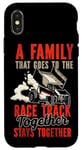 iPhone X/XS Dirt Track Racing Race Sprint Car Vintage Family Case