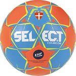 SELECT Combo Ballon de handball Adulte Unisexe, Bleu/Orange Taille 3