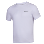 BABOLAT Crew Neck tee White Boys Jr (M)