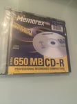 Memorex CD-R Professional Recordable Compact Disc 650 MB 74 Min