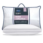 Silentnight Hotel Collection Box Pillow Boutique Luxury Piped Soft Touch UK Made