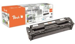 Peach-tonerkassetter som passer Canon LBP-7200 Lasertoner Cyan CRG-718