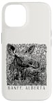 iPhone 14 Banff, Alberta Canada Canadian Moose Mama and Baby Souvenir Case