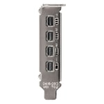 NVIDIA T1000 - Carte graphique - T1000 - 4 Go GDDR6 - PCIe 3.0 x16 profil bas - 4 x Mini DisplayPort