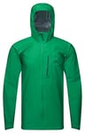 Ronhill Running, Men's Tech Gore-Tex Mercurial Jacket, Lawn/Deep Lagoon, Size S