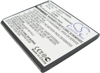 Kompatibelt med Huawei Ascend U8833, 3.7V, 1500 mAh