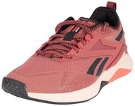 Reebok Women's Nanoflex Adventure Tr 2 Sneaker, Sedona Rose F23-R/Core Black/Possibly Pink F23-R, 3.5 UK