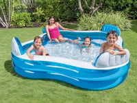 Piscine Gonflable 4 Assises Sièges Boissons Spa Intex 56475 Nouveau Modèl