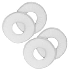 POFET 2 Pair Ear Pad Cushion Noise Cancelling Replacement Headset Sponge Cover Compatible With MDR-V150 V250 V300 V200 ZX100 ZX110 ZX300 Headphone - White
