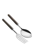 Fork And Spoon For Salad Brown ERNST