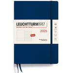 Kalender A5 2025 Weekly Planner/Notebook Hard Navy Leuchtturm1917