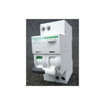 Schneider Electric - Disjoncteur différentiel 6A 1P+N courbe c 6kA protection 300mA type a si Acti 9 iDPN n Vigi schneider A9D43606