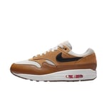 Nike Homme AIR Max 1 ESS Sneaker, Light Bone Black Flax British Tan, 44 EU