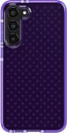 Tech21 Evo Check for Samsung Galaxy S23 Plus - Digi Purple 16ft Drop Protection Shockproof Shock-Resistant and Scratch-Resistant Phone Case