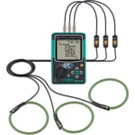 Mini Energy Analyzer 3F Kyoritsu 6305 med 3x1000A flexklämmor