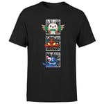 Pokemon Generation 7 Intro Men's T-Shirt - Black - S