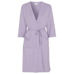 Damella Viscose Plain Wave Robe CL2 Lavendel Bambus X-Large Dame