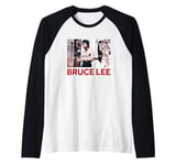 Bruce Lee Enter The Dragon Epic Scream Raglan Baseball Tee