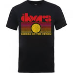 The Doors Unisex Adult Riders On The Storm Sunset Cotton T-Shirt - S