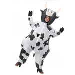 Halloween Partydräkt Rolig Dock Uppblåsbar Dräkt Julscenföreställning Festivalklänning Cosplay Ko Cow Adults [150-190cm]