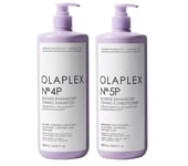 Olaplex No 4P and No.5P Shampoo and Conditioner Set 1000ml Each Christmas Gift