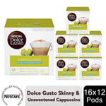 Nescafe Dolce Gusto Coffee Pods 12x Boxes / 192 Caps Skinny Cappuccino