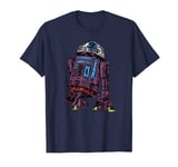 Star Wars R2-D2 Pop Art Dripping Paint Grime T-Shirt