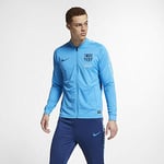 Nike Men Fcb M Nk Dry SQD TRK Suit K Tracksuit - Equator Blue/Vivid Sky/Coastal, Small