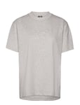 New Balance Embossed Logo Jersey T-Shirt Grå