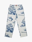 Deus ex Machina Dream Machine Yardage Printed Trousers, Indigo