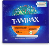 Tampax Super Plus with Applicator 20 Pack X 1