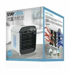 Staycool Arctic Blast V2 Personal Evaporative Air Cooler & Diffuser F9002WH