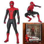 Spider-Man Actionfigur Mafex nr 113 Spider-Man Far From Home Actionfigurer Leksaker Gåvor till barn Pojkar