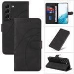 Etui Samsung Galaxy S21+ 5G (6.7") Housse de protection très confortable de style portefeuille antichoc - Noir