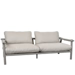 Sticks loungesoffa Alu taupe inkl. dyna