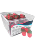 2 kg Sugarfree Strawberries - Sockerfria Vingummi Jordgubbar